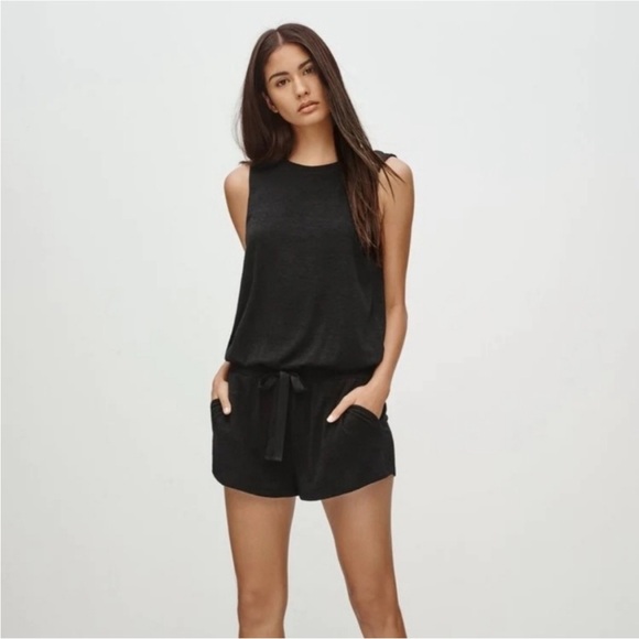 Wilfred Pants - Wilfred Free Black Izabel Romper Size Medium